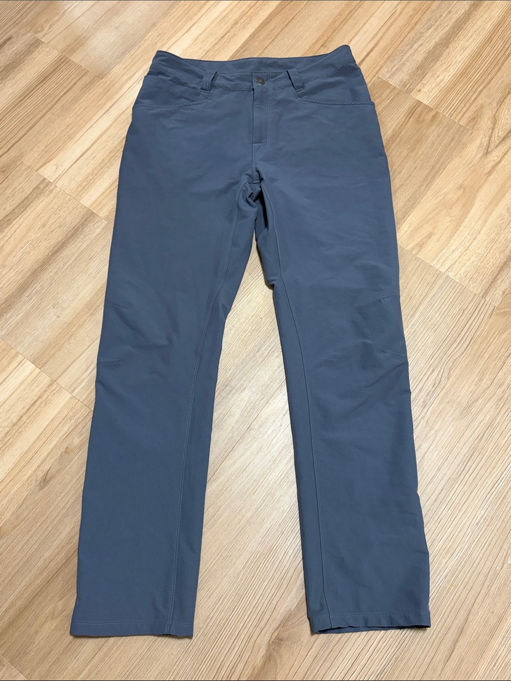 The North Face Mens 32 Regular Gray Stretch Hiking Technical Pants Nylon